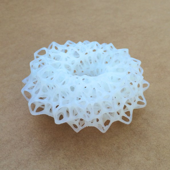 High Resolution 3D Printing by Nanogram
